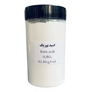 پودر اسید بوریک مدل extra pure کد 61 وزن 400 گرم