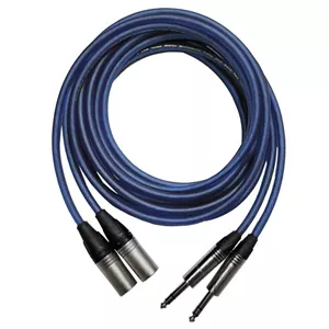 کابل اسپیکر دو کنون نر به دو بنون سوندکو مدل 3030 طول 2 متر