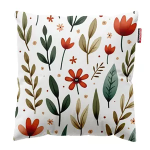کوسن پاد آفرین مدل گل و برگ ها کد 585 سایز 30*30 سانتی متر