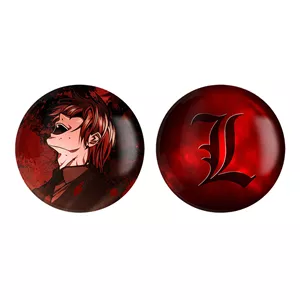 پیکسل خندالو مدل لایت یاگامی و نماد ال انیمه دفترچه مرگ کد 1128711288 مجموعه 2 عددی