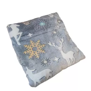 پتو 1 نفر ویراگیتا مدل شبنما کریسمس سایز 150x200 سانتی‌متر