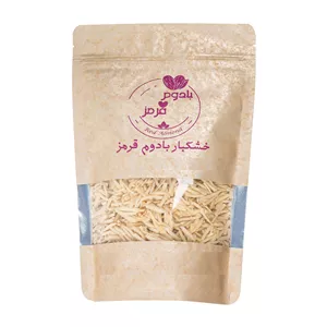 خلال بادام بادوم قرمز نمکدون - 500 گرم 