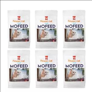 غذا خشک گربه بالغ مفید مدل پرشین طعم مرغ و ماهی وزن 2000 گرم مجموعه 6 عددی