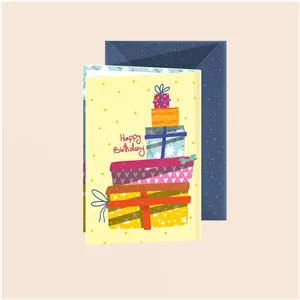 کارت پستال مریخ مدل Gifts 6006