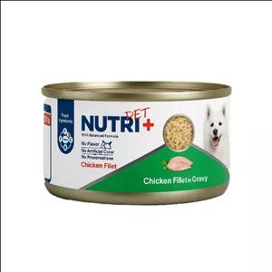 کنسرو غذای سگ نوتری مدل نچرال طعم مرغ وزن 120گرم