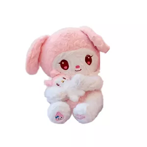 عروسک پولیشی مدل ملودی بچه دار ارتفاع 30 سانتی متر