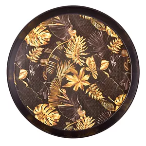 سینی بدون دسته مهروز مدل 6004 برگ سایز 40×40 سانتی متر