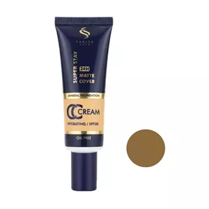 کرم پودر cc مایع SPF 30 ساریسا گلد مدل Fly شماره 81 مناسب برای انواع پوست حجم 50 میلی لیتر 
