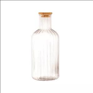 بطری آب لیمون مدل در چوبی گنجایش ۱/۴ لیتر