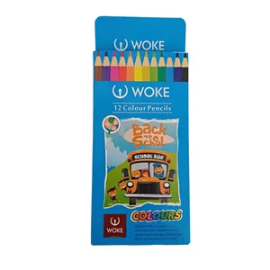 مدادرنگی 12 رنگ ووک طرح ماشین