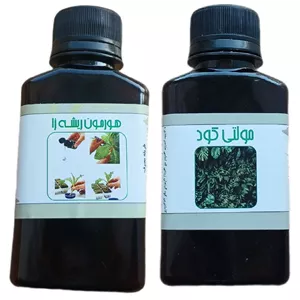 کود مایع مولتی کود و هورمون ریشه زا  مدل life drop حجم 110 میلی لیتر