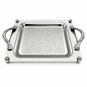سینی دسته دار ایده مدل 1122 سایز 37×26 سانتی متر