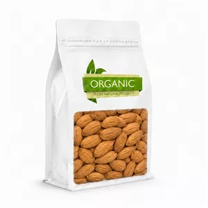 بادام درختی ریز خام ایرانی شور تهران - 250 گرم