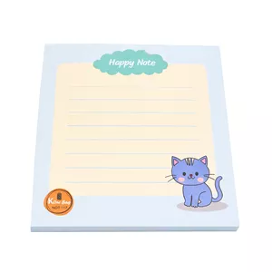 کاغذ یادداشت مدل Happy Note 117 سایز 10*10 سانتی متر بسته 2 عددی
