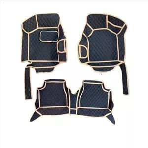 کفپوش پنج‌بعدی خودرو  مدل گلدوزی مناسب برای اطلس