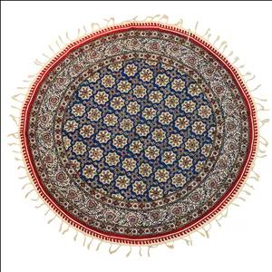 رومیزی قلمکار زابلیان مدل اعلی طرح فرفیون کد Sq100