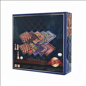 بازی فکری مدل classic طرح 100 بازی در یک جعبه