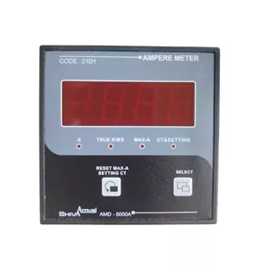 آمپر متر شیوا امواج مدل AMD-6000A کد 21D1 بسته سه عددی