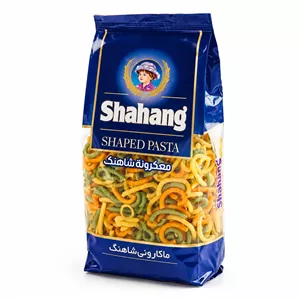 پاستا لوله ای سبزیجات شاهنگ - 400 گرم 