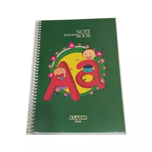 دفتر زبان 60 برگ آزاده مدل 144A