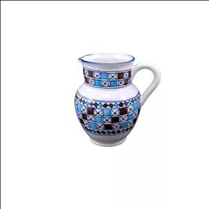 پارچ سنتی ميبد مرواريد مدل شطرنجی