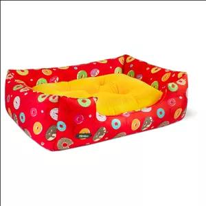 جای خواب سگ و گربه نیناپت مدل وی آی پی یو طرح دونات