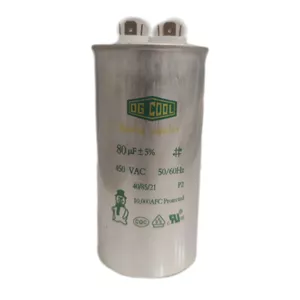 خازن کولر گازی اوجی کول مدل 5 80 میکروفاراد