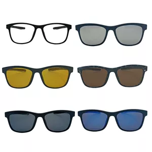 فریم عینک طبی ویفری مدل TR2501 به همراه 5کاور آفتابی مجموعه 6 عددی