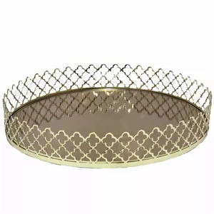 سینی بدون دسته مدل پردیس کف اینه سایز 30×30سانتی متر