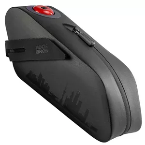 کیف زیر زین دوچرخه راک براس مدل هارد کیس چراغ دار کد 2050