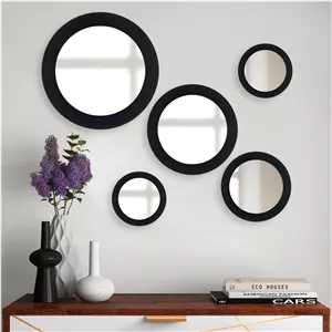 آینه مدل گرد دلسا مجموعه 5 عددی