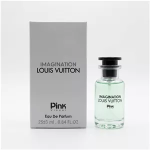 عطر جیبی مردانه پینک ویژوآل مدل لویی ویتون ایمیجینیشن با رایحه خنک و مرکباتی حجم ۲۵ میلی‌لیتر