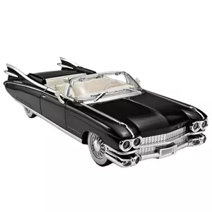 ماکت ماشین فلزی ناب سل مدل Cadillac Eldorado Metal Musical Lighted Car کادیلاک الدورادو کروک مقیاس 1:24 موزیکال چراغدار عقب‌کش با درهای بازشو و چرخ فرمان‌پذیر