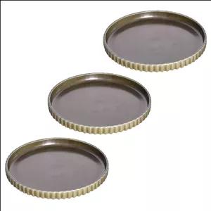 بشقاب میوه خوری بی وی کی طرح OLIVE کد 455222 مجموعه 3 عددی  