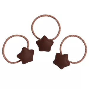 کش مو دخترانه مدل ستاره ای بسته ۳ عددی