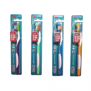مسواک های دنت مدل 933 با برس سخت مجموعه 4 عددی 