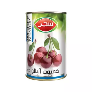  کمپوت آلبالو سحر - 410 گرم 