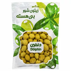 زیتون بی هسته وکیوم دلفین - 540 گرم