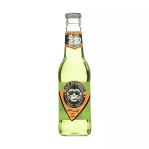 نوشابه گازدار با طعم سیب کیوی آیسی مانکی - 250 میلی لیتر