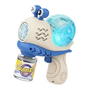 حباب ساز مدل تفنگی موزیکال چراغدار شارژی طرح حلزونی کد SNAIL GUN TRB