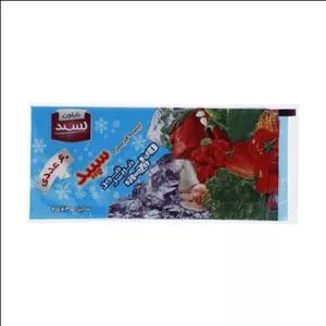 کیسه فریزر سپید مدل لفاف بسته 60 عددی