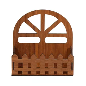  جعبه گل خشک چوب آرا مدل Flower20