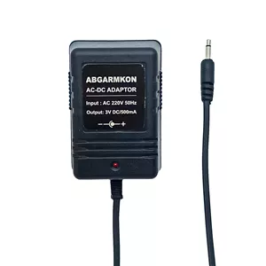 آداپتور آبگرمکن بوتان 3 ولت 500 میلی آمپر مدل 3500