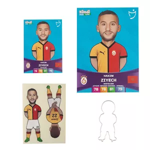 اسباب بازی زینتی کیمدی مدل حکیم زیاش 2025 سری بیسیک به همراه برچسب و فیگور