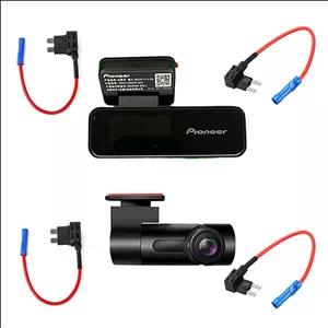 دوربین ثبت وقایع خودرو پایونیر مدل ec2 4k دو دوربین به همراه رابط فیوزی خودرو