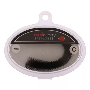 مژه مصنوعی رد چری مدل Classic Cluster Band کد 10 C بسته 10 عددی