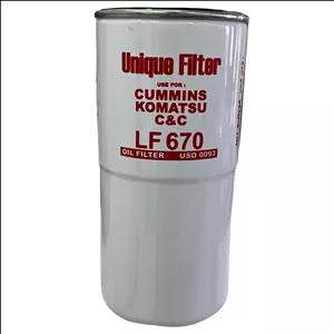 فیلتر روغن یونیک فیلتر مدل USO 0093 مناسب برای بیل مکانیکی کوماتسو