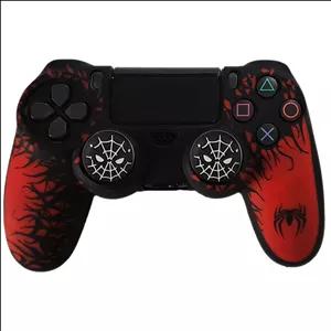 محافظ دسته پلی استیشن ۴ مدل Spider PS4370 به همراه روکش آنالوگ