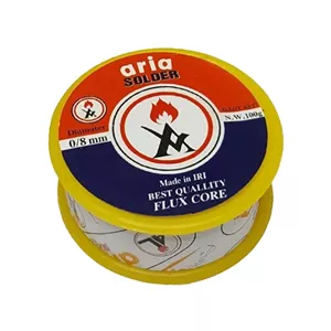 سیم لحیم آریا مدل W-100 وزن 100 گرم