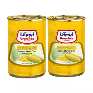 کنسرو ذرت اروم آدا - 390 گرم بسته 2 عددی